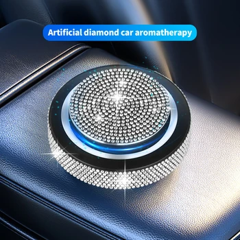 Творчески ароматизатор за кола Кристал диамант НЛО стайлинг парфюм аксесоари за кола интериор въздух свеж аромат авто пречиствател на въздуха