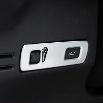 За Volvo XC60 XC90 XC40 S90 V90 2018 - 2020 Кола фаровете регулират бутона превключвател капак отрежете ляв яркост контрол рамка стикер
