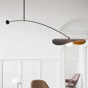 Индустриален полилей Nordic Myrna стена мобилно осветление Творчески дизайн Лампа с дълга ръка за ресторант Начало кухня остров светлина