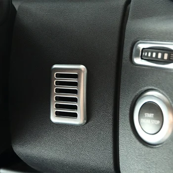 ABS хром кола микрофон декоративна рамка капак подстригване стикери за Land Rover Discovery 4 Аксесоари за интериора на автомобила LR4 2010-2016