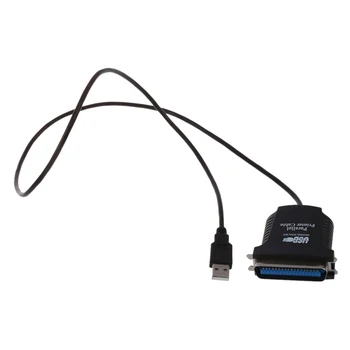 USB към паралелен 36-пинов адаптерен кабел за принтер Centronics