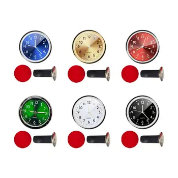  кола часовник светещ часовник малък универсален джоб украшение за кола Air Vent клип