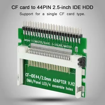 Нов CF към IDE 44 пинов мъжки адаптер за твърда мъжка електроника дискова карта преобразуване 2.5inch компактен мъжки адаптер конектор флаш