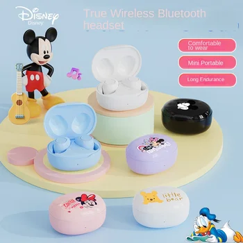 Disney Bluetooth слушалки 2023 Нови безжични безушни музикални игри Намаляване на шума за мъже и жени