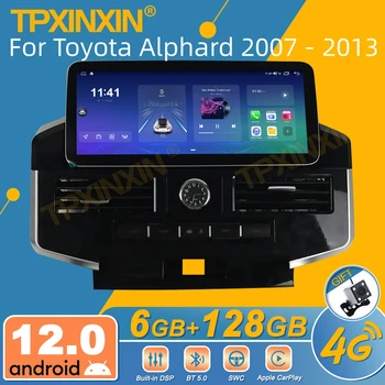 За Toyota Alphard 2007 - 2013 Android Car Radio 2Din стерео приемник Autoradio мултимедиен плейър GPS Navi Head Unit Screen