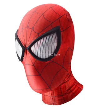 Marvel Ultimate Spider-Man маска супергерой Spider-Woman Хелоуин косплей шапки възрастен / дете рожден ден подарък (един размер подходящ за всички)