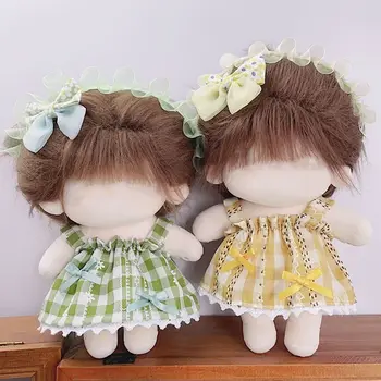 без кукли DIY ръчно изработени сладка кукла дрехи рокля дрехи костюм играчка облекло